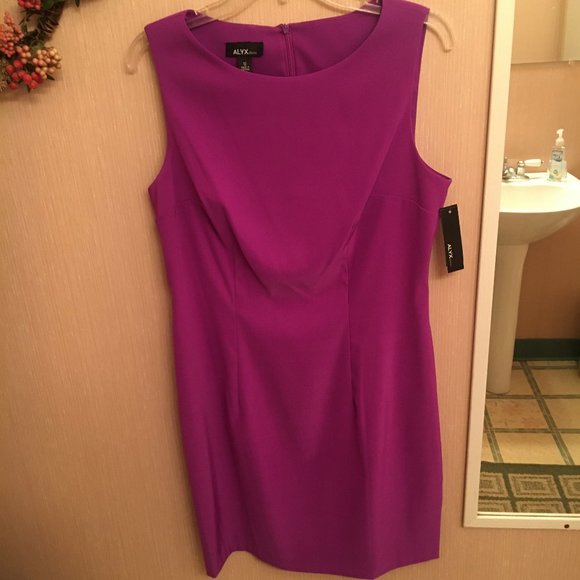 grape colored dress